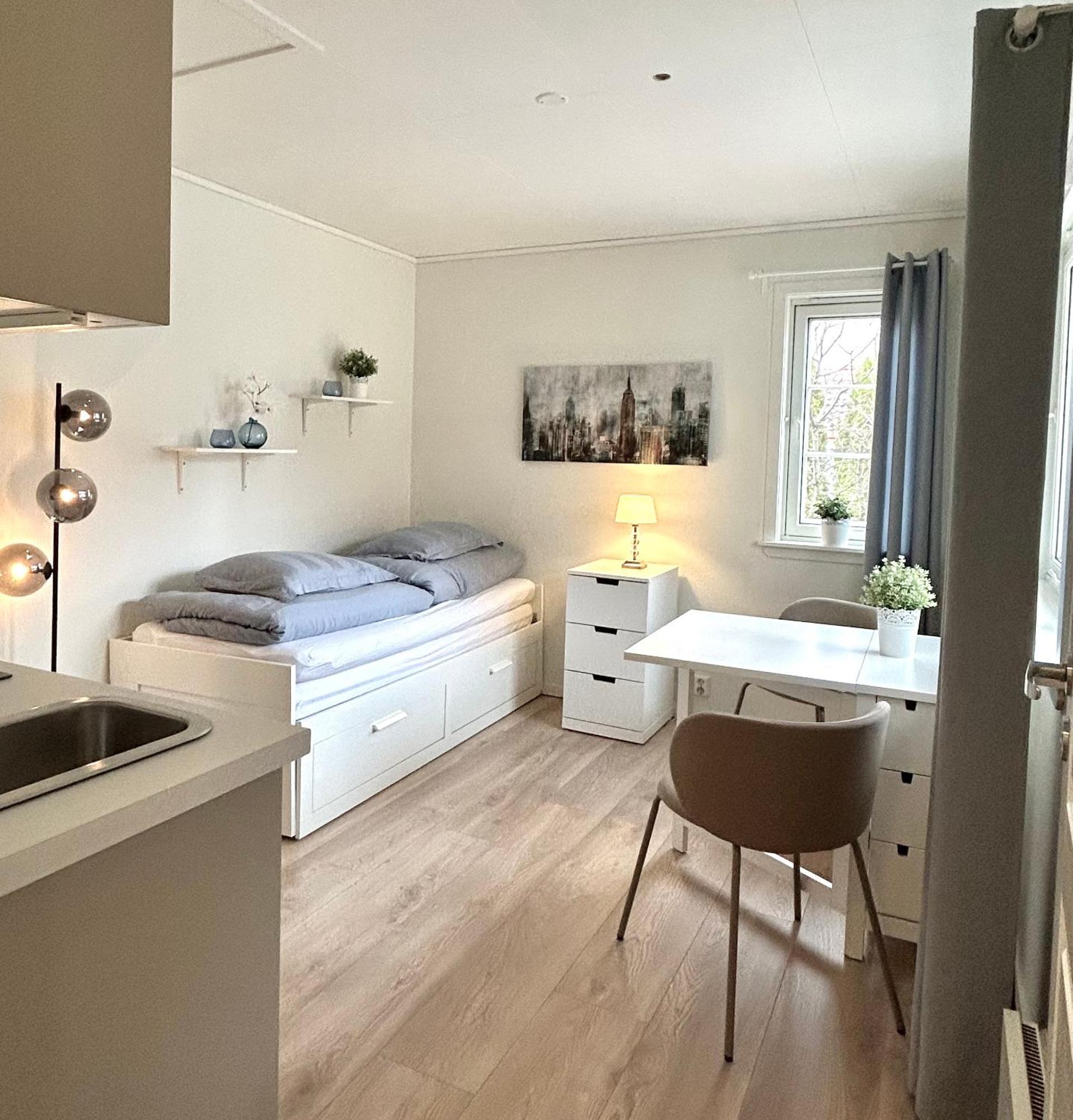 Newly Renovated Studio Apartment - Free Parking And Ev Docking Trondheim Buitenkant foto